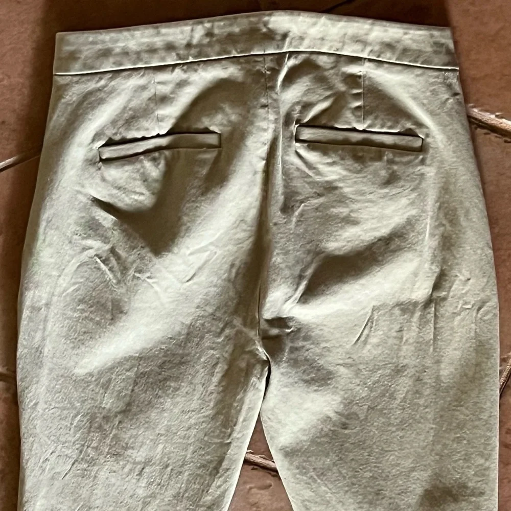 J.Crew Beige Tailored Trousers Women’s Cropped Pants 00 low Rise